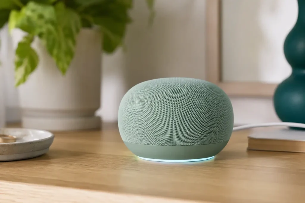 Google Home Speaker com Gemini.