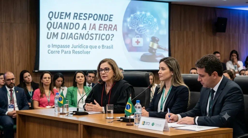 responsabilidade da IA no diagnóstico médico