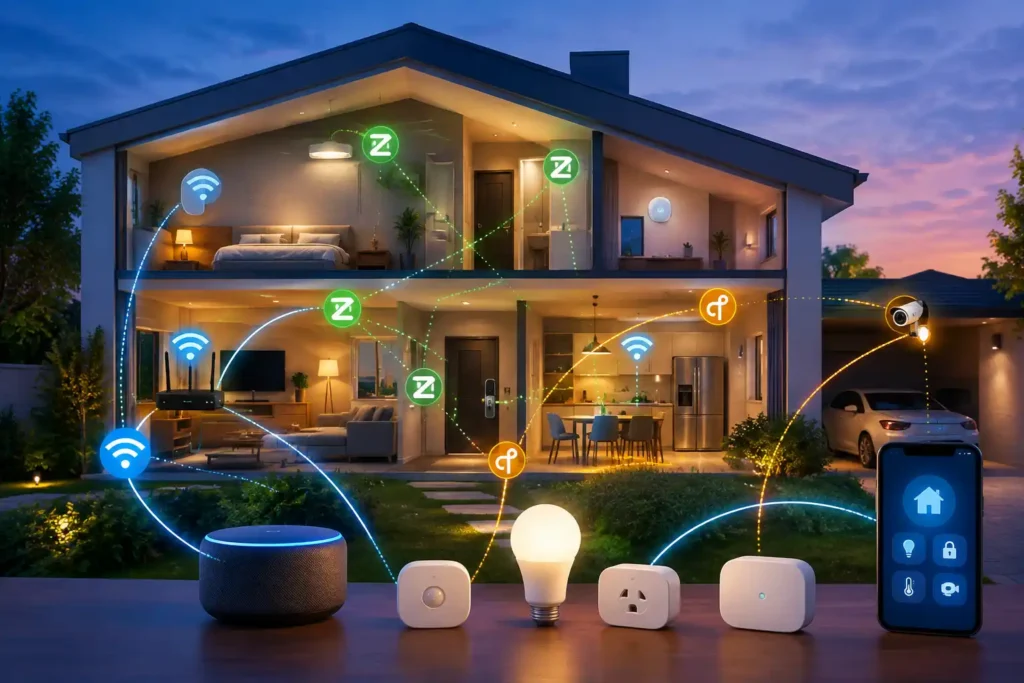 Matter vs Zigbee vs Wi-Fi
