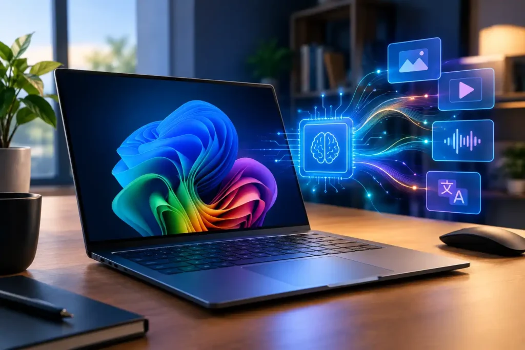 notebook com IA
